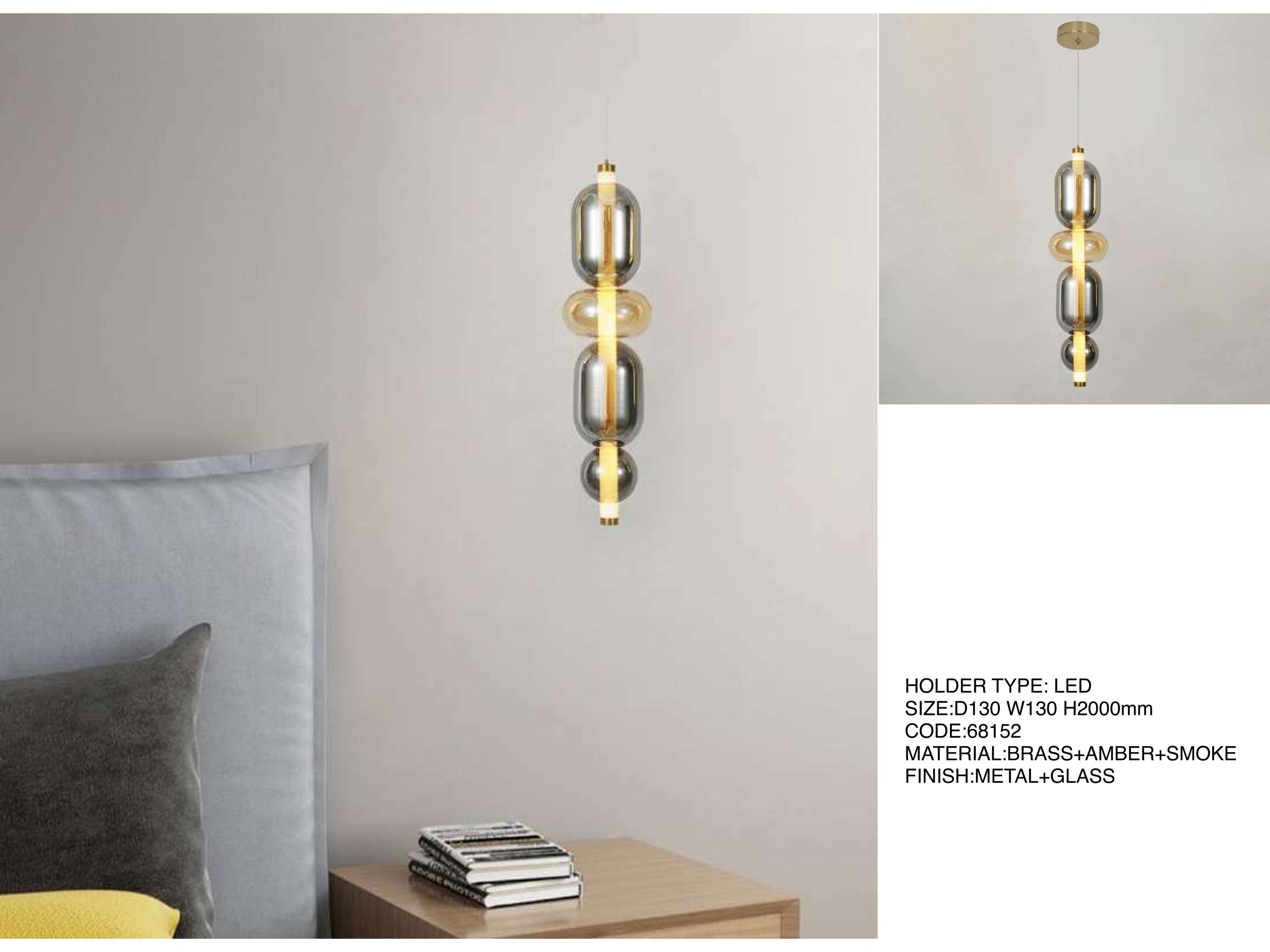 Beyond Lights - Glass Pendant Light- LCHL